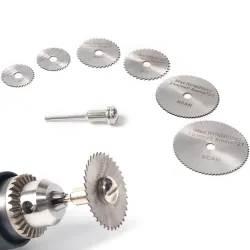 copy of Circular saw blades & mandrel cutting discs drill 6 pcsBits & boren