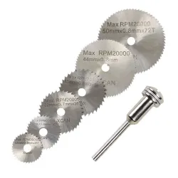 copy of Circular saw blades & mandrel cutting discs drill 6 pcsBits & boren