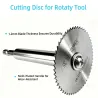10PCS HSS Cutting Saw Blades 1/4" Hex Shank, DIY Rotary Cutting Discs for Metal Wood Plastic, Durable Tool AccessoriesBits & ...