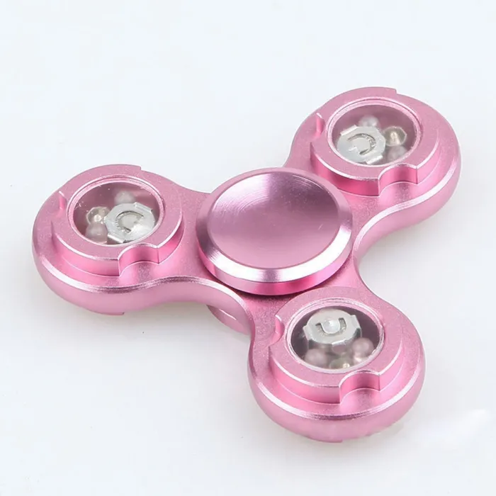 Led light finger fidget - aluminium handspinnerFidget-spinner