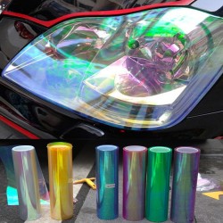 Shiny Chameleon Car Lights Film Sticker 120Stickers