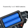 Voorhoofd licht - Zoomflits 3 XML-T6 LED lampSport & Outdoor