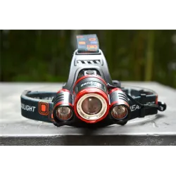 Voorhoofd licht - Zoomflits 3 XML-T6 LED lampSport & Outdoor
