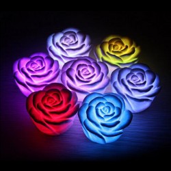 LED Light Rose Flower Color Chang LampVerlichting