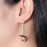Rose Gold Long EarringsEarrings