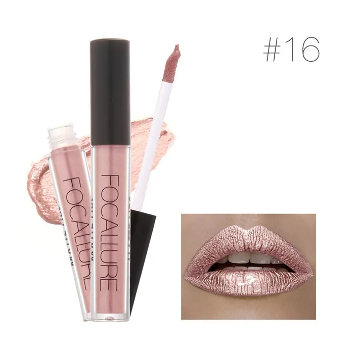 Langdurige Lippenstift Nude Gouden Metallic LipglossLippenstiften