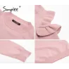 Elegant Off Shoulder Knitted Sweater JumperHoodies & Jumpers