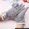 Cotton Wool Cashmere Elegant GlovesHandschoenen