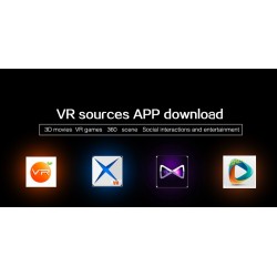 V3H VR All In One 3G Ram 16G Rom 5.5 inch 2K Display 3D Glasses WiFi Virtual Reality GogglesVR Brillen