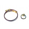 Multi Color Adjustable Bracelet & Ring SetBracelets
