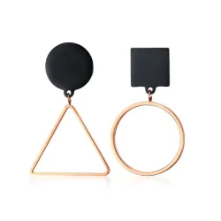 Asymmetrische geometrische oorknopjesOorbellen