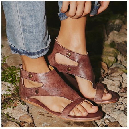Leather Gladiator Women's SandalsSandals