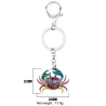 Cancer Zodiac Sign Keychain KeyringKeyrings