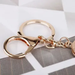 Bergkristallen Kristallen Handtas Sleutelhanger SleutelringSleutelhangers