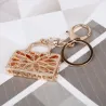 Bergkristallen Kristallen Handtas Sleutelhanger SleutelringSleutelhangers