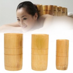 Traditionele chinese bamboe zuignapjes acupunctuur anti cellulitis massage set 3stMassage