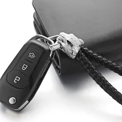 Luipaard sleutelhanger sleutelringSleutelhangers