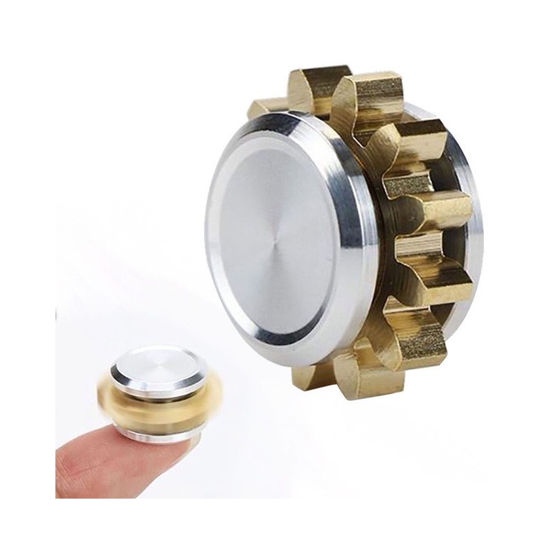 Mini-versnelling metalen hand fidget spinnerFidget-spinner