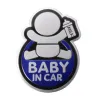BABY IN CAR reflective 3D car sticker waterproofStickers