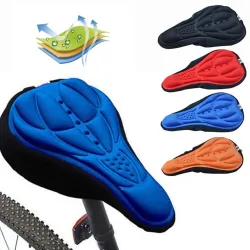 3D silicone bike seat cover cushionZadels