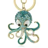 Kristallen octopus sleutelhangerSleutelhangers