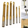 HSS 3 - 8mm titanium coated drill bits 6 pcsBits & boren