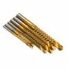 HSS 3 - 8mm titanium coated drill bits 6 pcsBits & boren