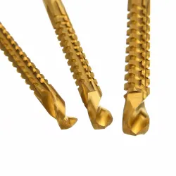 HSS 3 - 8mm titanium coated drill bits 6 pcsBits & boren