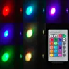 E14 - E27 RGB LED 3W kleur veranderende lamp met afstandsbedieningE27