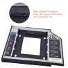 9.5mm universal SATA Caddy SSD HDD 3.0 2.5" case hard drive disk enclosureHarde schijven