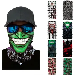 Motorfiets Skull Joker sjaal gezichtsmasker bivakmutsMotorfiets onderdelen
