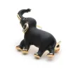 Zwarte olifant - brocheBroches