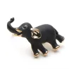 Zwarte olifant - brocheBroches