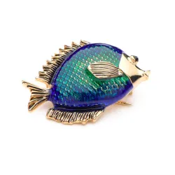Blauwbaars dames brocheBroches