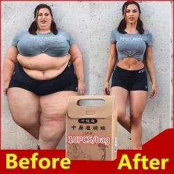 Slimming navel stickers lose weight fat burning patches 10 pcsHealth & Beauty