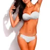 Metal ring push up bikini setBadkleding