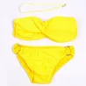Metal ring push up bikini setBadkleding