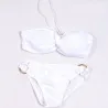 Metal ring push up bikini setBadkleding