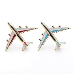 Jumbo airplane - broochBrooches