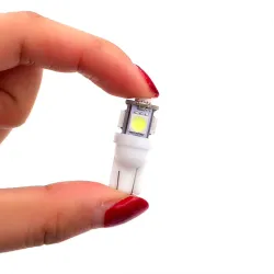T10 5SMD 5050 W5W Xenon car LED bulb 10 piecesT10