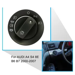 Audi A4 S4 8E B6 B7 2000-20007 - koplamp / mist- / lichtschakelaarSchakelaars
