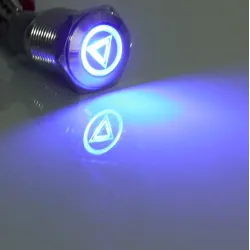 16mm LED illuminated self-locking waterproof push button switch stainless steelSwitches
