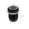 2A 12mm universal LED momentary push button switchSwitches