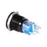 19mm 12V LED car waterproof self-locking latch push button switchSchakelaars