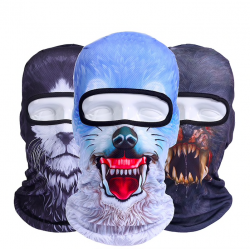 3D animal windproof balaclava full face maskHats & Caps