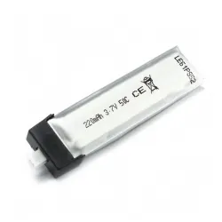 220mAh 3.7V 1S 50C lipo battery for blade Inductrix Tiny Whoop RC QuadcopterBatteries