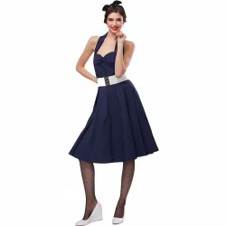 Plus size vintage retro dressJurken