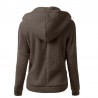 Soft fleece hooded jacket with zipperHoodies & Jumpers