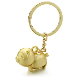 Piggy - varkentje metalen sleutelhangerSleutelhangers