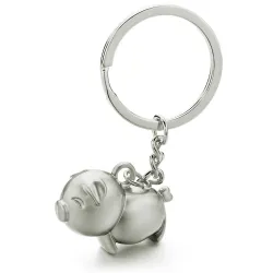 Piggy - varkentje metalen sleutelhangerSleutelhangers